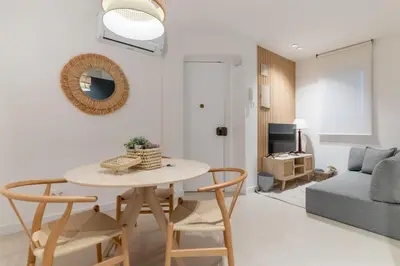 Zona de estar de Modern and cozy-1Bedroom 1Bathroom-Azca