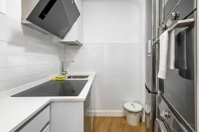 Una cocina o zona de cocina en Modern and Bright - 1Bedroom 1Bathroom - Salamanca