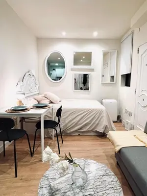 Una cocina o zona de cocina en Apartamento Centro de Madrid