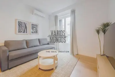 Zona de estar de Comodo y centrico Loft en calle Carretas - Madrid Centro