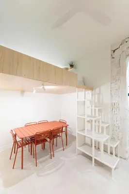 Plano de Cozy Duplex en Malasaña