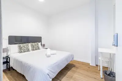 Cama o camas de una habitación en AYZ Princesa-Auto check-in property