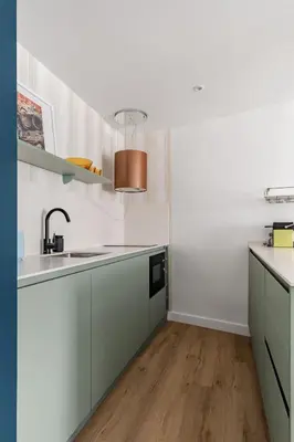 Una cocina o zona de cocina en Gran Vía VII - Apartamento de 1 dormitorio