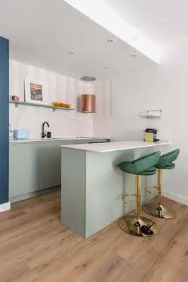 Una cocina o zona de cocina en Gran Vía VII - Apartamento de 1 dormitorio