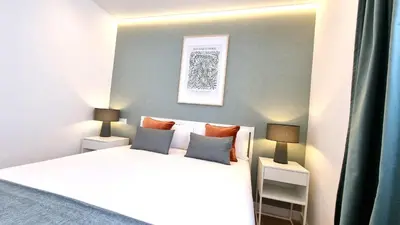 Cama o camas de una habitación en LA MADRILEÑA