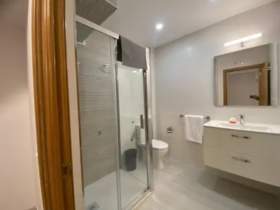 Un baño de El Jardín del Ángel Aloe
