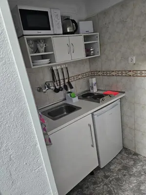 Una cocina o zona de cocina en Apartamento Exterior Gran via 45 W7.8