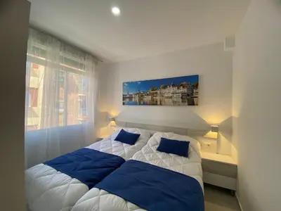 Cama o camas de una habitación en La Pilarica