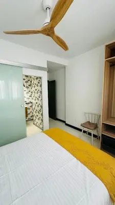 Cama o camas de una habitación en Mendívil House