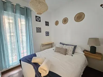 Cama o camas de una habitación en La Estancia de la Ilustración