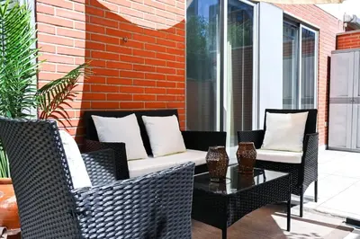 Zona de estar de For You Rentals Apartamento TEMPORAL con Estilo y Comodidad en Madrid ERO140