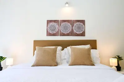 Cama o camas de una habitación en For You Rentals Apartamento TEMPORAL con Estilo y Comodidad en Madrid ERO140