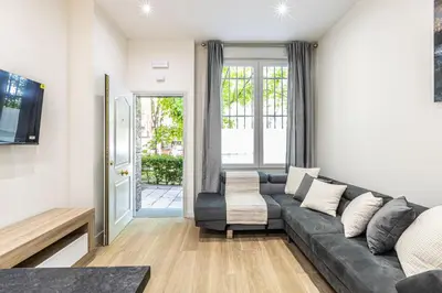 Zona de estar de Apartamentos a 5 minutos del centro de Madrid 4P
