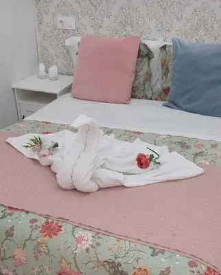 Cama o camas de una habitación en Hostal Milan