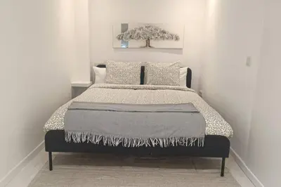 Cama o camas de una habitación en Loft en Retiro