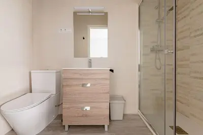 Un baño de Cozy duplex apartment in Barrio de Salamanca - Heredia