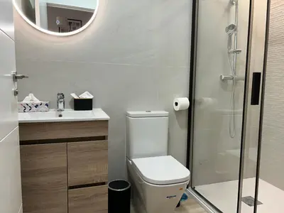 Un baño de AZCA-Bernabéu Apartments