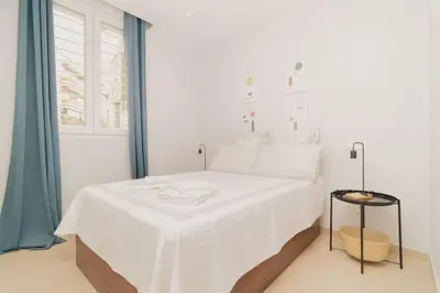Cama o camas de una habitación en Encanto Celestial en Santa Úrsula