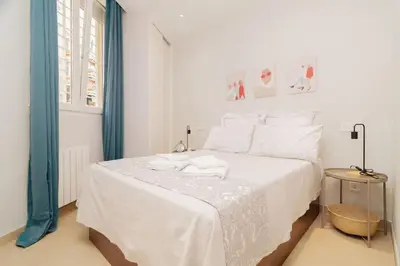Cama o camas de una habitación en Encanto Celestial en Santa Úrsula