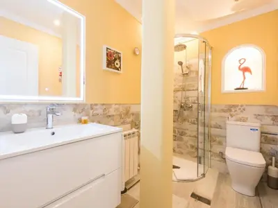 Un baño de El Amanecer de Portalegre