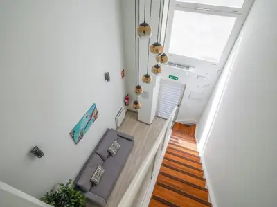 Plano de Modern Duplex-2Bedrooms 1.5Baths-Delicias