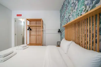 Cama o camas de una habitación en Modern Duplex-2Bedrooms 1.5Baths-Delicias