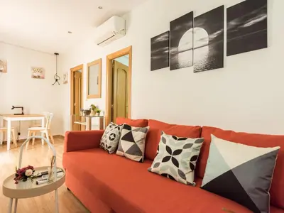 Zona de estar de El Descanso de Espronceda