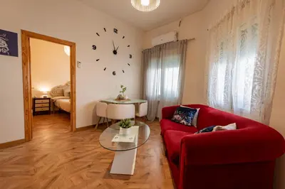 Zona de estar de El Chaflán de Vallecas