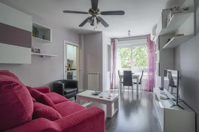 Zona de estar de Cozy apartment-1Bedroom 1Bathroom-Salamanca