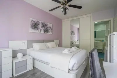 Cama o camas de una habitación en Cozy apartment-1Bedroom 1Bathroom-Salamanca