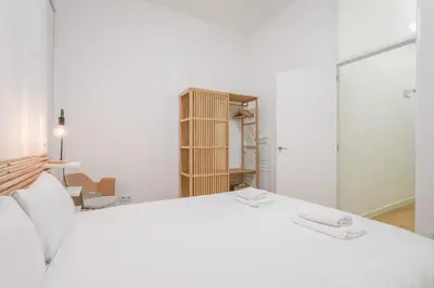 Cama o camas de una habitación en Modern Duplex-2Bedrooms 3Baths-Palacio