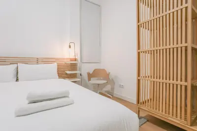 Cama o camas de una habitación en Modern Duplex-2Bedrooms 3Baths-Palacio