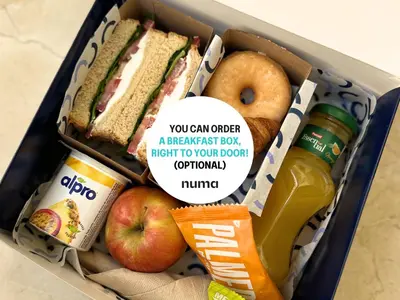 Comida en o cerca de este apartamento