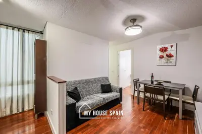 Zona de estar de MyHouseSpain - Tranquilo piso cerca de Sol