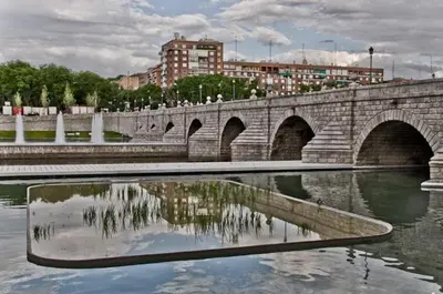 Vista de un río cerca de este apartamento