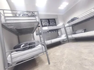 Cama o camas de una habitación en Lai Hostel