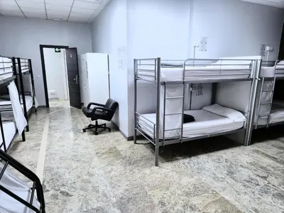 Cama o camas de una habitación en Lai Hostel