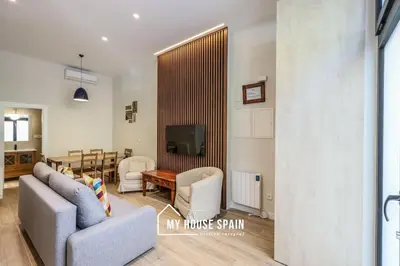 Una televisión o centro de entretenimiento en MyHouseSpain - La Cestería