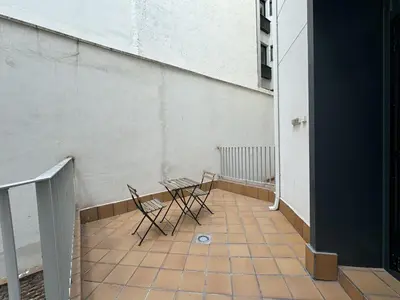 Un balcón o terraza de PlazaMayorSuites