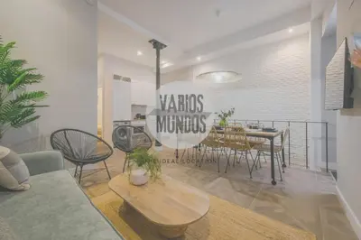 Zona de estar de Vida Madrileña para 10, en Malasaña - E3