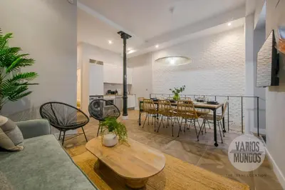 Una cocina o zona de cocina en Vida Madrileña para 10, en Malasaña - E3