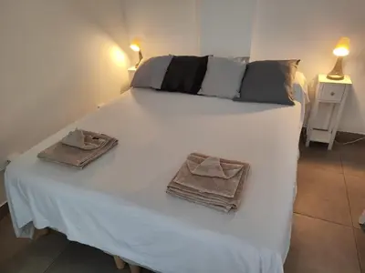 Cama o camas de una habitación en Atocha centric Studio