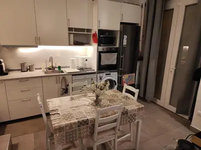 Una cocina o zona de cocina en Atocha centric Studio