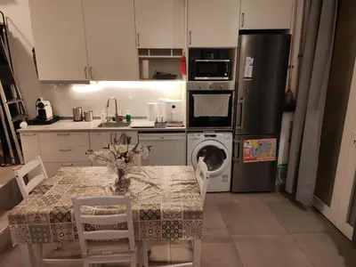 Una cocina o zona de cocina en Atocha centric Studio