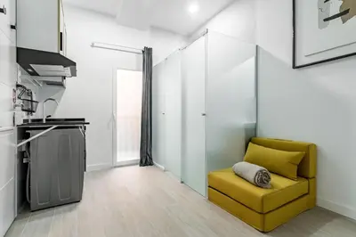 Una cocina o zona de cocina en Sol Apartment III - En el centro de Madrid