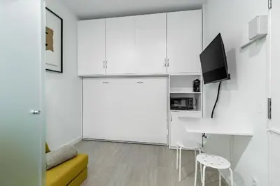 Una cocina o zona de cocina en Sol Apartment III - En el centro de Madrid