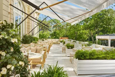 Jardín al aire libre en Mandarin Oriental Ritz, Madrid