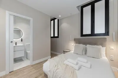 Cama o camas de una habitación en Waou Essence II Los Austrias