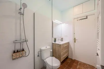 Un baño de Saboreo hostel