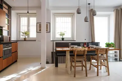 Una cocina o zona de cocina en Cozy Loft Embajadores, 2rooms 2bathrooms